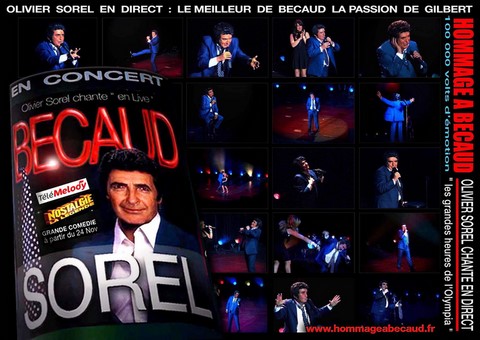 Olivier Sorel en Live à la Grande Comédie de Paris